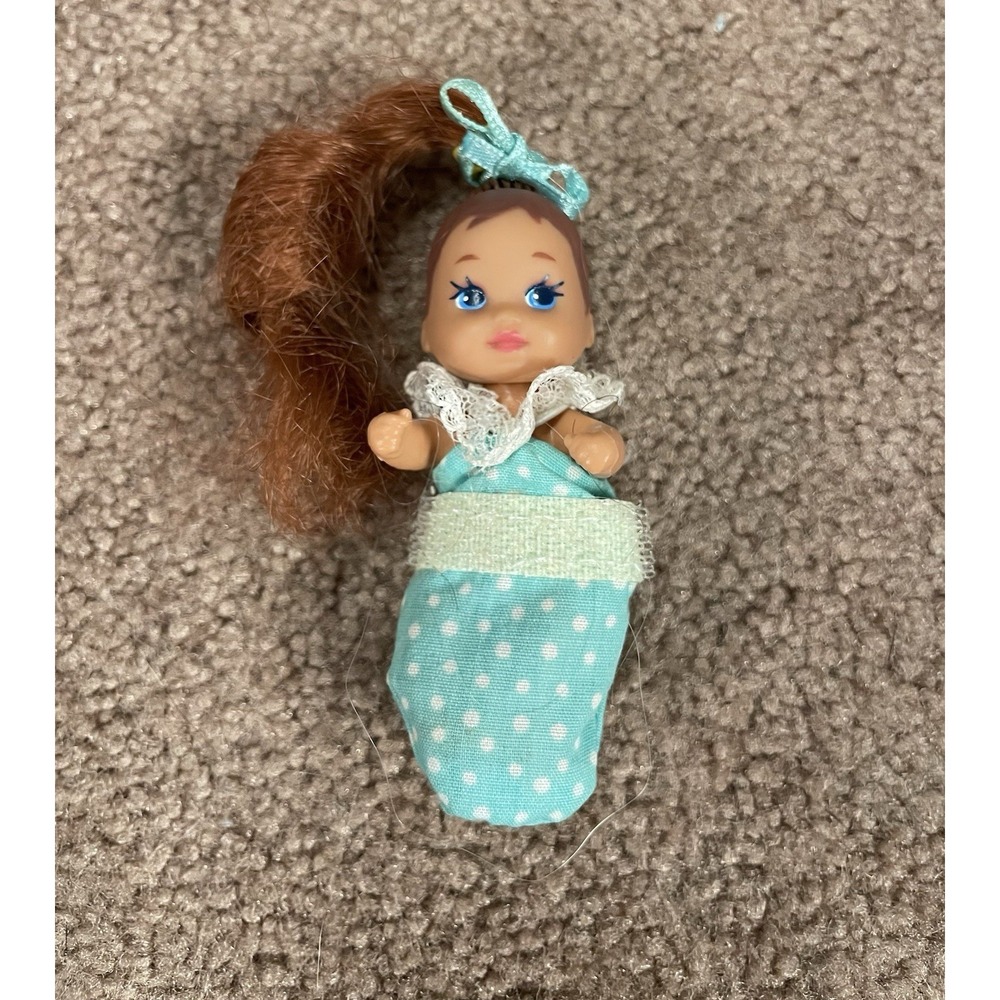 Vintage Barbie‎ Krissy baby Girl Mattel Long auburn Brunette Hair